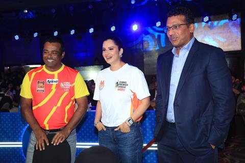 Sania Mirza snapped at Tennis Premier League Season 6 Auctions