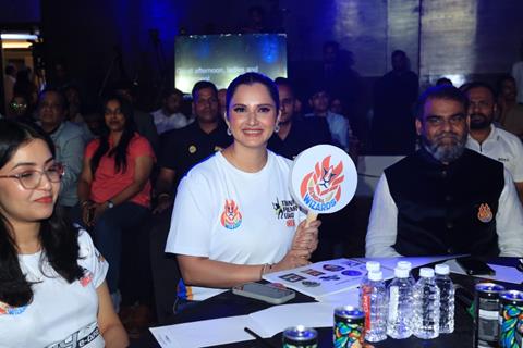 Sania Mirza snapped at Tennis Premier League Season 6 Auctions