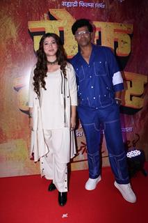 Siddharth Jadhav  grace the trailer launch of 'Yek Number'