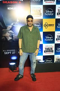 Mukesh Chhabra grace the premiere of 'Taaza Khabar season 2'