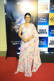 Isha Talwar grace the premiere of 'Taaza Khabar season 2'