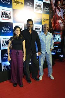 Muskkaan Jaferi grace the premiere of 'Taaza Khabar season 2'