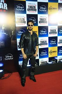 Tiger Shroff grace the premiere of 'Taaza Khabar season 2'