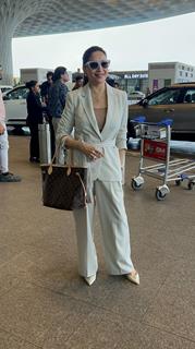 Madhuri Dixit snapped at the airport