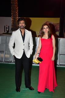 Nikhil Dwivedi grace the green carpet of IIFA Awards 2024