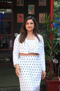 Parineeti Chopra snapped in the city