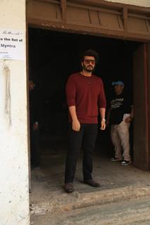 Arjun Kapoor snapped in the city