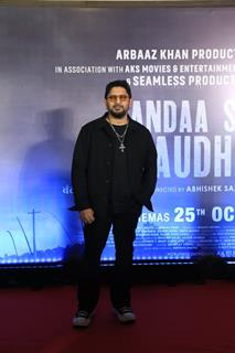 Arshad Warsi snapped at the trailer Launch of 'Banda Singh Chaudhary'