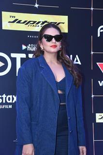 Huma Qureshi snapped at the Bollywood Hungama OTT India Fest 