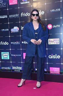 Huma Qureshi snapped at the Bollywood Hungama OTT India Fest 