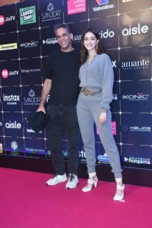 Vikramaditya Motwane and Ananya Panday snapped at the Bollywood Hungama OTT India Fest 