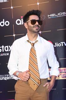 Aparshakti Khurana snapped at the Bollywood Hungama OTT India Fest 