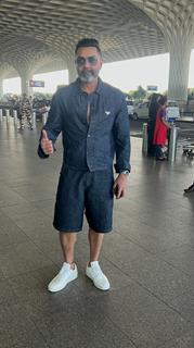 Bobby Deol snapped at the airport