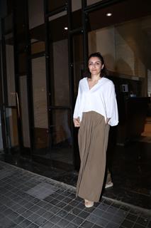 Soha Ali Khan snapped in the city 