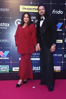 Richa Chadha and Ali Fazal snapped at the Bollywood Hungama OTT India Fest – Day 2