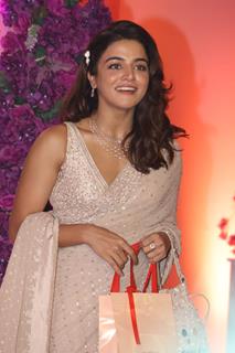 Wamiqa Gabbi snapped at Kalayanaraman Family’s Navrati 2024 celebrations