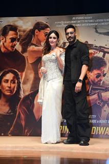 Ajay Devgn, Kareena Kapoor Khan, Tiger Shroff, Ranveer Singh, Arjun Kapoor, Rohit Shetty and other celebs grace the trailer launch of ‘Singham Again’