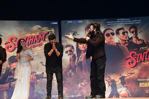 Ajay Devgn, Kareena Kapoor Khan, Tiger Shroff, Ranveer Singh, Arjun Kapoor, Rohit Shetty and other celebs grace the trailer launch of ‘Singham Again’