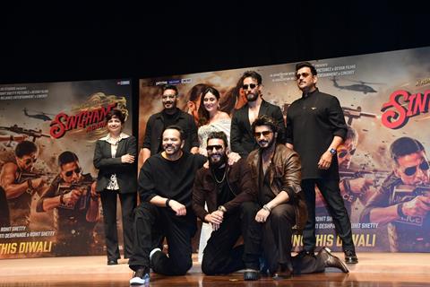 Ajay Devgn, Kareena Kapoor Khan, Tiger Shroff, Ranveer Singh, Arjun Kapoor, Rohit Shetty and other celebs grace the trailer launch of ‘Singham Again’