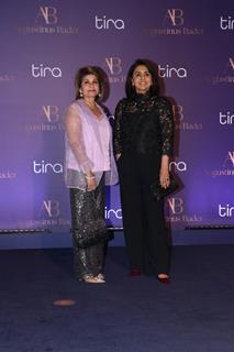 Neetu Kapoor snapped at the launch of Skincare brand Augustinus Bader