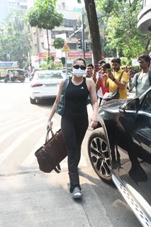 Sharvari Wagh snapped in the city