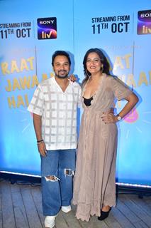 Namit Das snapped at the special screening of ‘Raat Jawaan Hai’