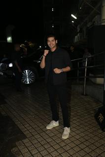 Abhimanyu Dassani snapped at the screening of ‘Jigra’