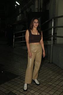 Akansha Ranjan snapped at the screening of ‘Jigra’