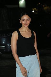 Alia Bhatt snapped at the screening of ‘Jigra’