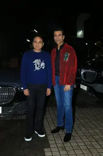 Karan Johar snapped at the screening of ‘Jigra’