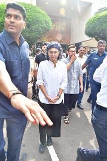 Kiran Rao snapped at Ratan Tata's Funeral