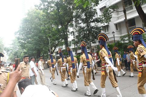 Celebrities snapped at Ratan Tata's Funeral