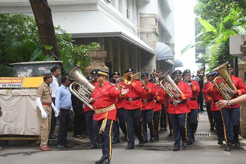 Celebrities snapped at Ratan Tata's Funeral