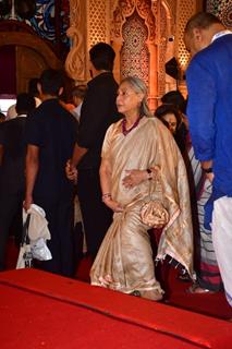 Jaya Bachchan snapped at Durga Puja Pandal