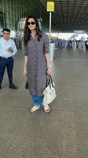 Karishma Tanna snapped at the airport