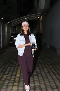 Mrunal Thakur snapped in the city