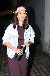 Mrunal Thakur snapped in the city