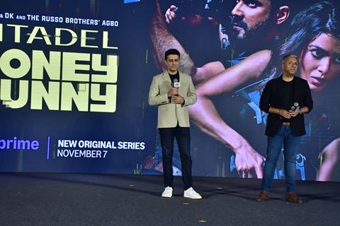 Celebrities snapped at the trailer launch of 'Citadel: Honey Bunny'