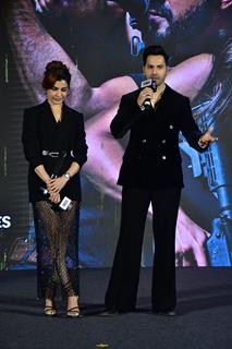 Varun Dhawan and Samantha Ruth Prabhu snapped at the trailer launch of 'Citadel: Honey Bunny'