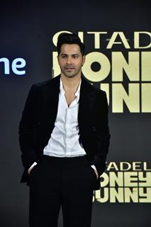 Varun Dhawan snapped at the trailer launch of 'Citadel: Honey Bunny'