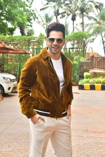 Varun Dhawan snapped promoting their upcoming series 'Citadel: Honey Bunny'