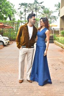 Varun Dhawan and Samantha Ruth Prabhu snapped promoting their upcoming series 'Citadel: Honey Bunny'