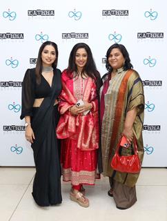 Rupali Ganguly and Kanika Dhillon snapped at Kanika Dhillon's huge bash celebrating women driving Indian Cinema