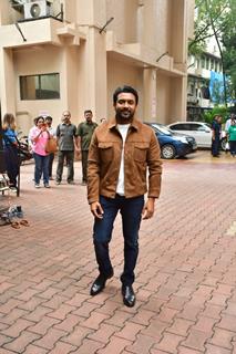 Suriya snapped promoting of their upcoming film 'Kanguva'