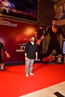 Rohit Shetty snapped promoting their upcoming film ‘Singham Again’