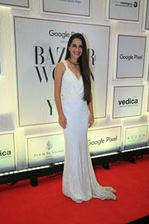 Tara Sharma snapped at Harper’s Bazaar India Women of the Year 2024