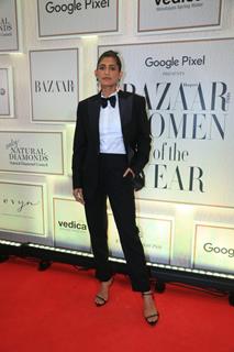 Kubbra Sait snapped at Harper’s Bazaar India Women of the Year 2024