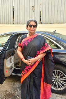 Shabana Azmi snapped in the city