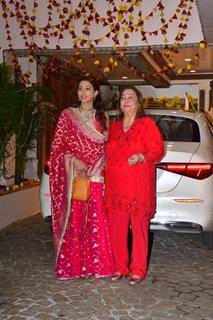 Celebrities snapped at Anil Kapoor’s residence for Karwa Chauth