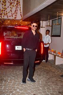 Anil Kapoor snapped at Anil Kapoor’s residence for Karwa Chauth